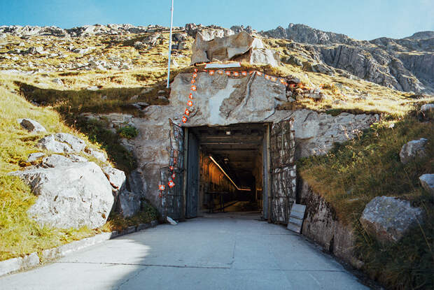 Секретные бункеры Второй мировой войны в Альпах