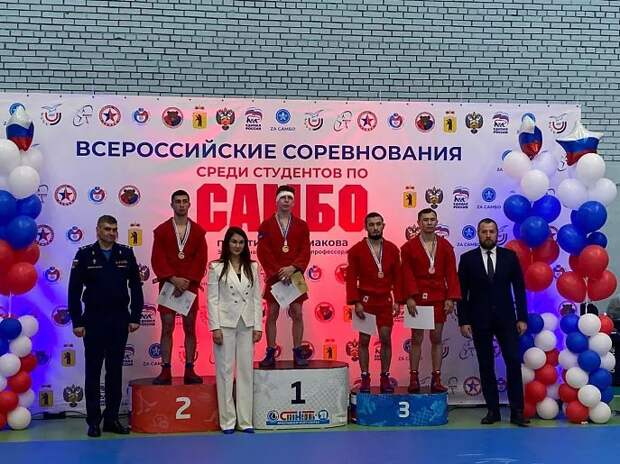 Туляк завоевал первое место на первенстве России по самбо среди студентов