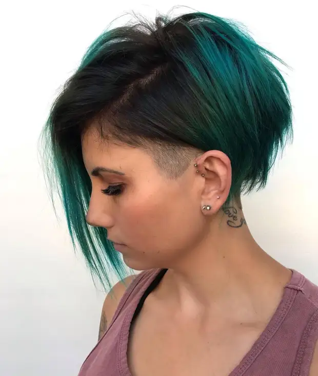 Окрашивание волос в два цвета на короткие волосы: самые популярные техники 2021