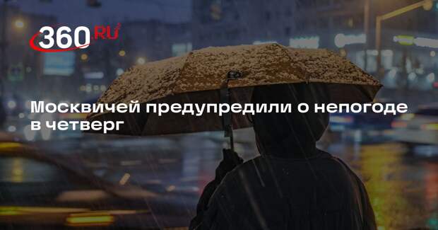 Синоптик Леус: в Москве в четверг ожидается мокрый снег и сильный ветер