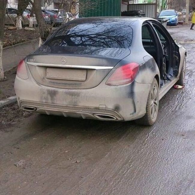 Свежие автоприколы (32 картинки)