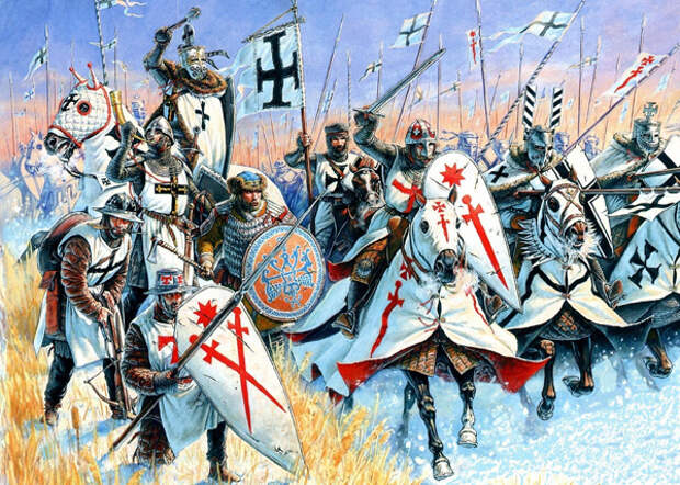Ливонские рыцари, Прибалтику населяли немецкие монашеские рыцарские ордены|Фото: s1.1zoom.ru