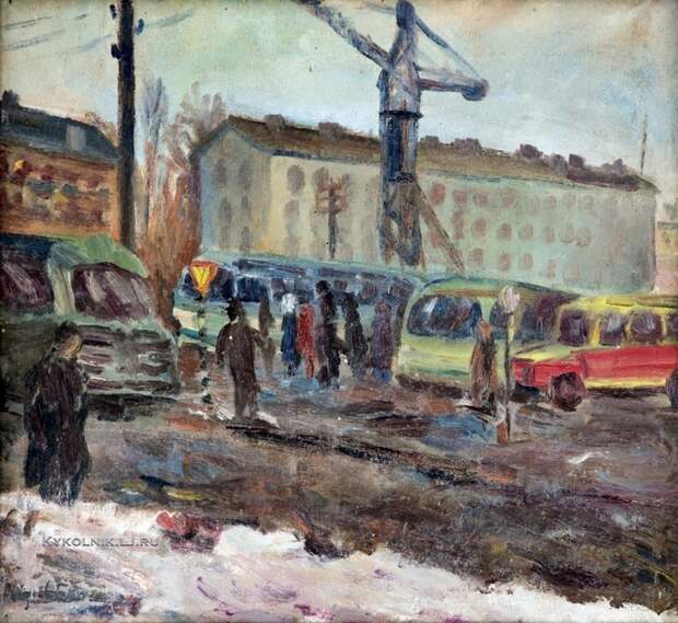 Эспе Нигуль (1907-1970) «Вид на Тарту» 1960 Эспе Нигуль (1907-1970) «Вид на Тарту» 1960