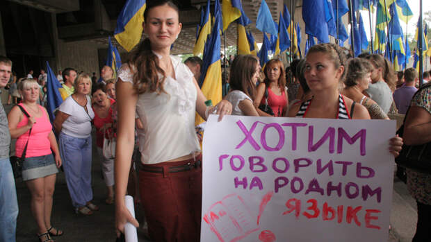 Украинские землячества России выступили в поддержку петиции в защиту русского языка на Украине