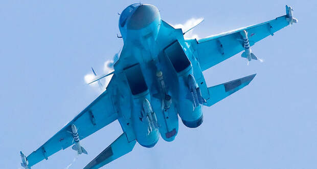Су-34 подняли на высоту 17 000 метров