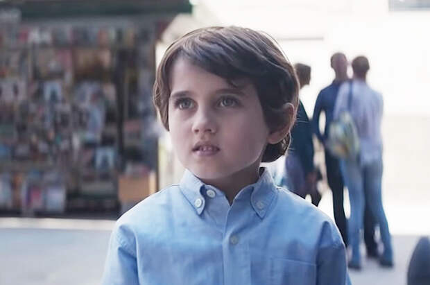 Кадр из нового рекламного ролика Gillette