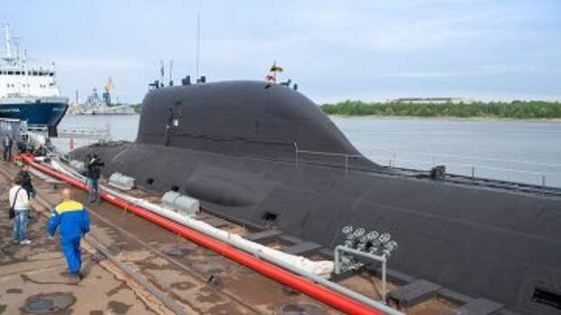 Первая многоцелевая атомная подлодка проекта "Ясень" принята в состав ВМФ России Первая многоцелевая атомная подлодка проекта "Ясень" принята в состав ВМФ России