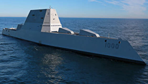 Новейший эскадренный миноносец США типа Замволт (Zumwalt)