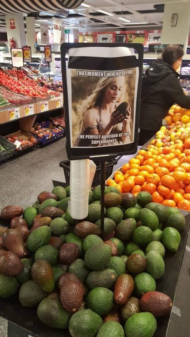 Это просто гениально! интересное, креативность, продукты, реклама, супермаркет, фото, юмор