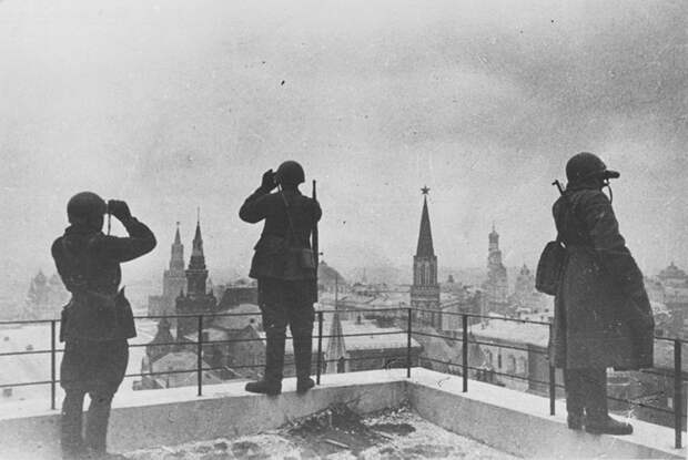 Как выглядела Москва во время Великой Отечественной