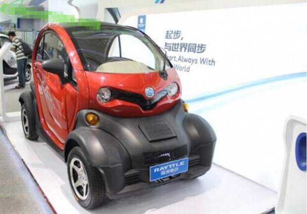 В Китае сделали клон Renault Twizy Twizy, renault, китайский автомобиль, клон, копия