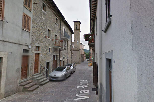 Via Roma In Amatrice