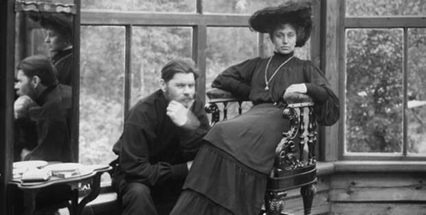 Максим Горький и Мария Андреева, 1905 год