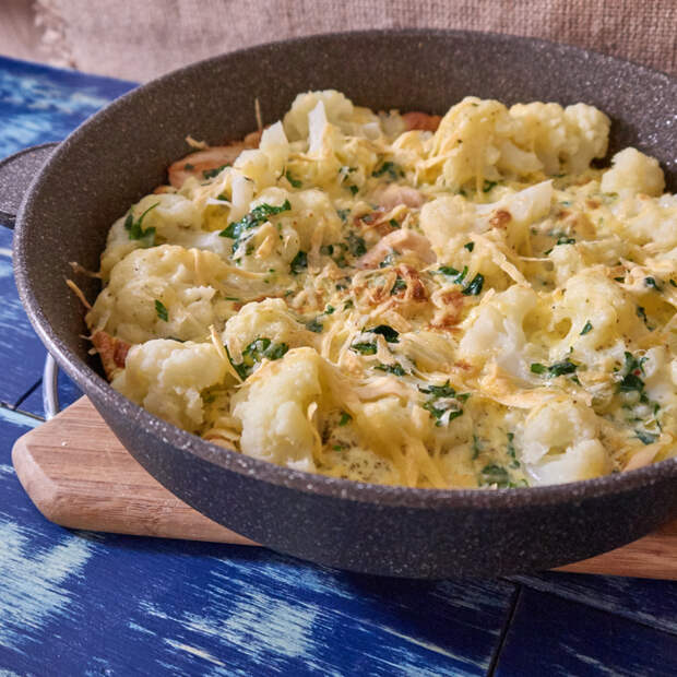 Запеканка/омлет из цветной капусты с куриным филе. рецепт, запеканка, Омлет с курицей, капуста, Запеканка с курицей, омлет, длиннопост
