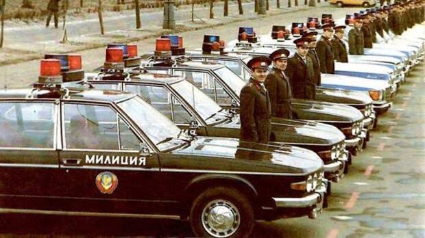 Иномарки в советской милиции (6)