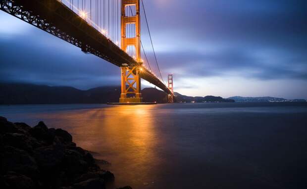 Мост Golden Gate Bridge. NewPix.ru - Захватывающие фотографии мостов