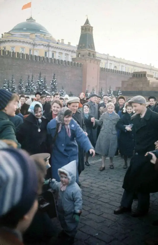 Цветные фотографии 1961 года