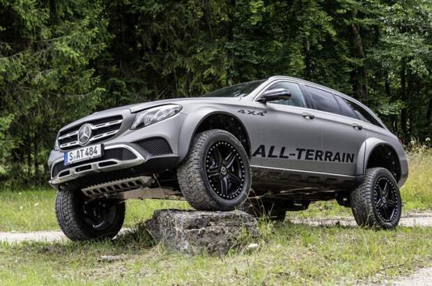 Универсал Mercedes All-Terrain превратили в экстремальный внедорожник All-Terrain, e-class, mercedes, mercedes-benz, авто, внедорожник, тюнинг, универсал