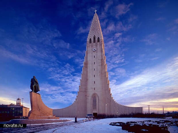 Собор Hallgrнmskirkja в Исландии