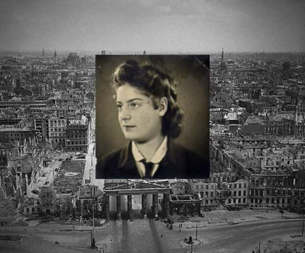 Герда Лангош, фото 1944 года. Здесь ей 21 год. 