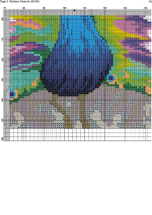 Rainbow Peacock-005 (494x700, 384Kb)
