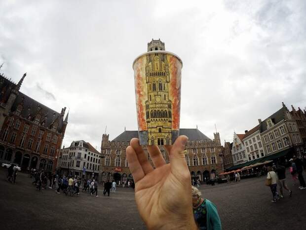 Колокольня. Брюгге, Бельгия красиво, креатив, оригинально, путешествия, творчество, туризм, фото, художник