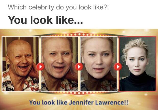 Which Celebrity Do You Look Like - korean test app became meme