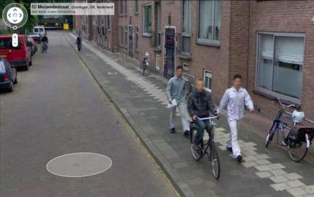 1. Кража велосипеда по-голландски google earth, google street view, карты google, преступления