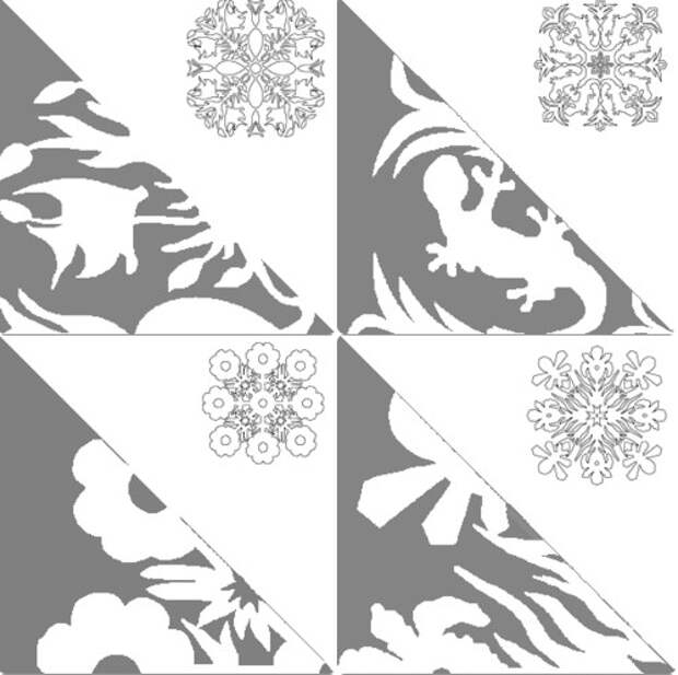Объемные снежинки из бумаги на Новый год 2020-2021: простые и красивые! Шаблоны и схемы для вырезания
