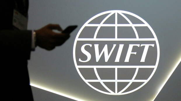 Логотип межбанковской системы обмена информацией о платежах SWIFT Логотип межбанковской системы обмена информацией о платежах SWIFT - РИА Новости, 1920, 26.02.2022