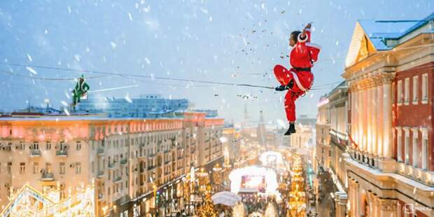Собянин: Новогодние мероприятия в Москве посетили 12,6 млн. человек/ Фото mos.ru