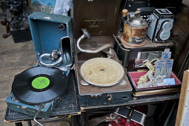 Прогулка по блошиному рынку в Москве