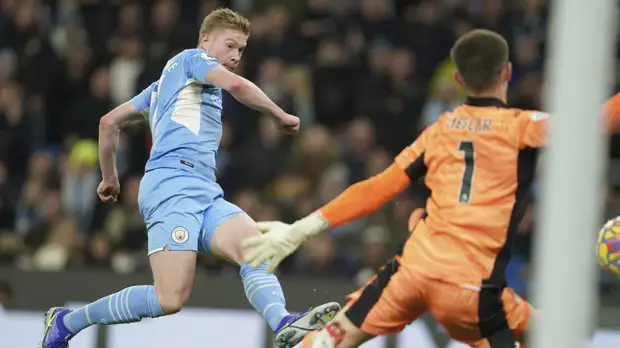 «Манчестер Сити» забил семь безответных мячей «Лидсу» в матче АПЛ
