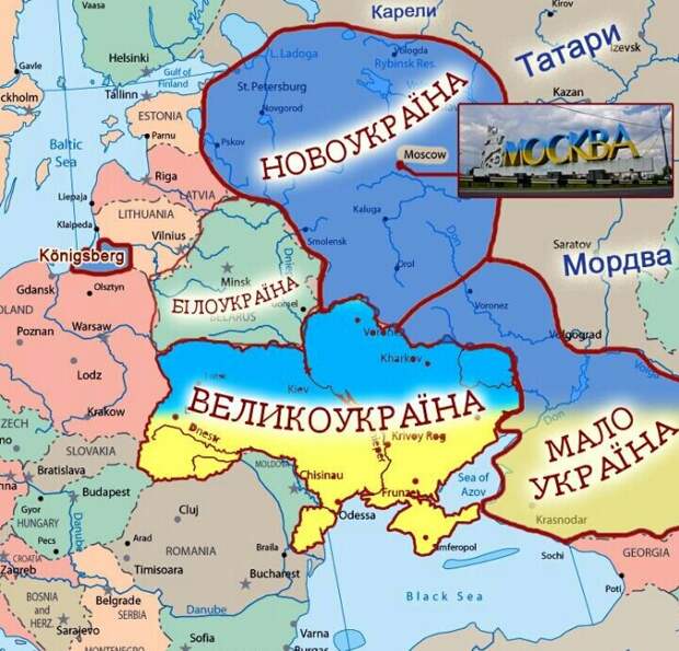 Русских не существует на их картах - только "татари" , "карели" и мордва(((