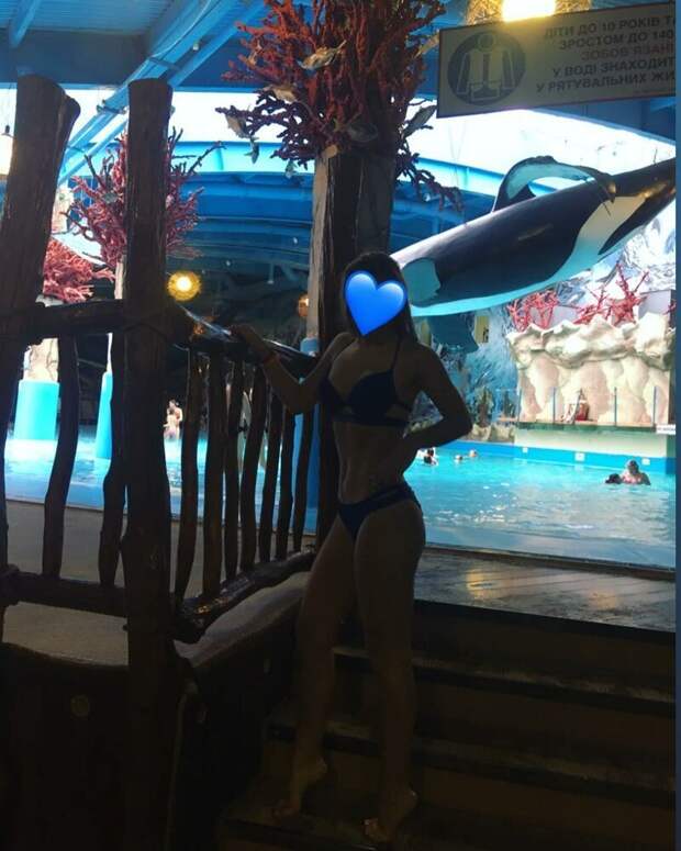 Зимой аквапарки посещают девушки, у которых с фигурой все в полном порядке круглый год. Они не "худеют к лету" аквапарк, вода, горки, девушки, красота, купальник, мужчины, ноги