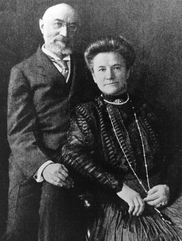 Isidor и Ida Straus - последнее совместное фото четы Штраус.