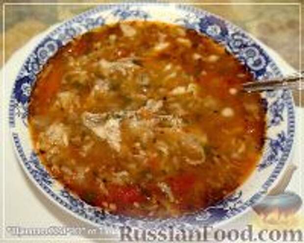 Фото к рецепту: Суп Харчо Фото к рецепту: Суп Харчо