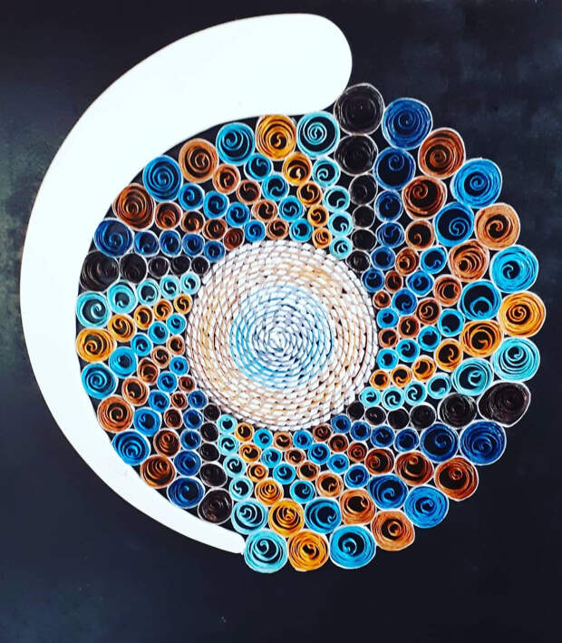 Замысловатое искусство из цветной бумаги от Intuition Paper Art