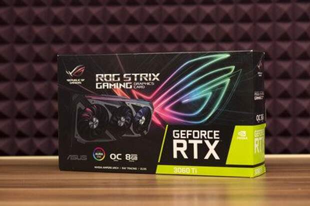Обзор видеокарты ASUS ROG Strix GeForce RTX 3060 Ti OC Edition