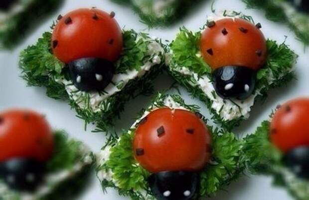 6 самых красивых и вкусных закусок