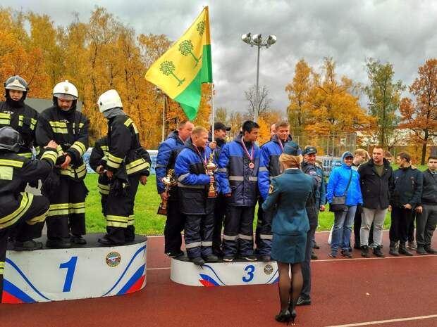 VIII Открытый Чемпионат города Москвы по пожарно-спасательному спорту среди представителей добровольной пожарной охраны. Фото: МЧС