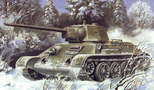 Поле боя. Т-34-57 - редкий танк, который спас Сталина и мог бороться с "Тиграми"  СССР, авто, война, история, факты