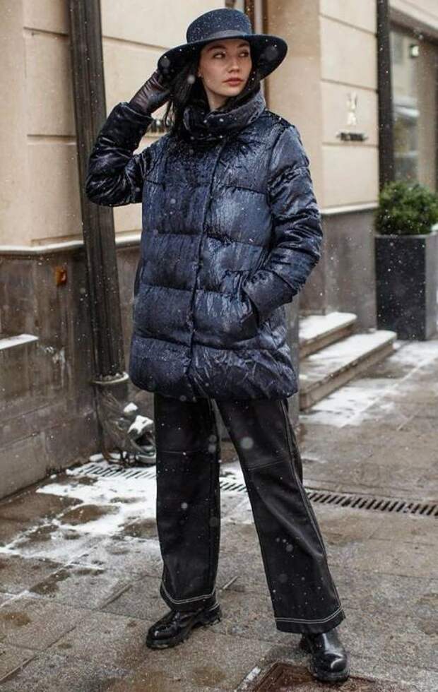 Стильные женские пуховики