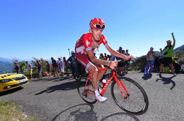 Ильнур Закарин (Katusha) выигрывает 17 этап веломногодневки (фото: Tim de Waele/TDWSport.com)