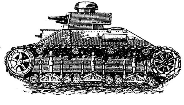На рисунках – Т-19 (в верху) и Т-19 «гибридный» военная техника, военное, история, много букв, танки, танки СССР, техника, факты