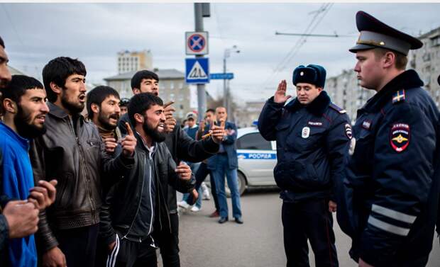 Самоуверенность разбилась о суровую реальность: Приезжие решили перечить полиции и вот что из этого вышло