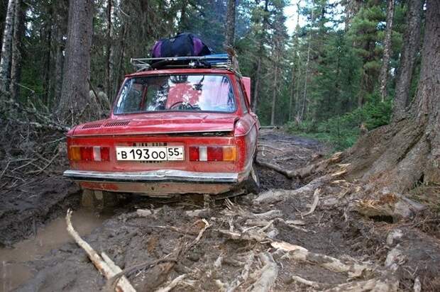На Запорожце к перевалу Дятлова Автопутешествия, заз