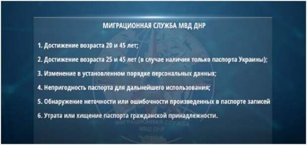 Представители МВД ДНР разъяснили порядок замены паспорта ДНР
