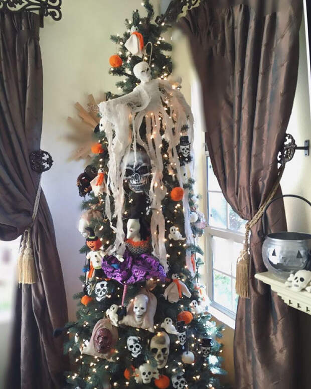 Halloween Christmas Trees