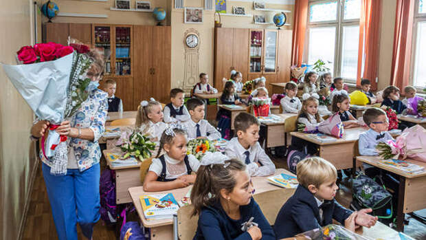 Наконец-то школа: в Краснодарском крае родители с радостью отправили детей за парты